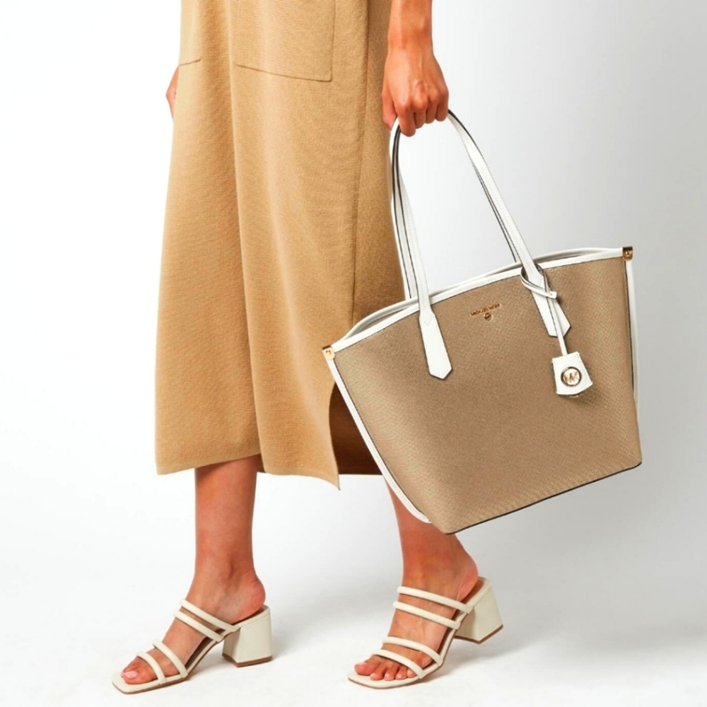 Michael Kors Jane Tote (Pale Gold)